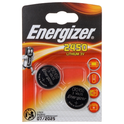 BATERIA LITOWA BAT-CR2450*P2 ENERGIZER